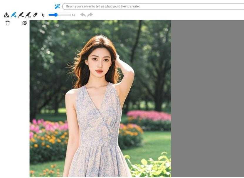 最强AI去y换装扩图软件:MagicQuill+模型+教程